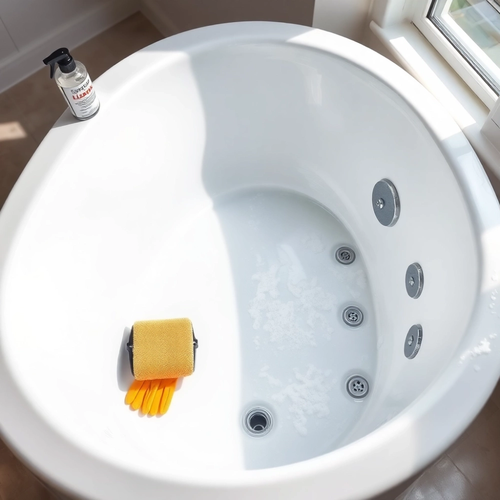Jak wyczyścić wannę z hydromasażem